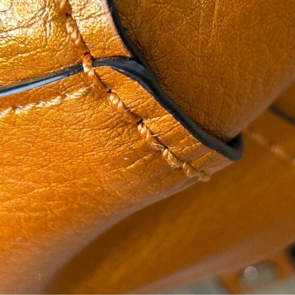 Coach Orange Leather Mini Backpack - Coach main image 15